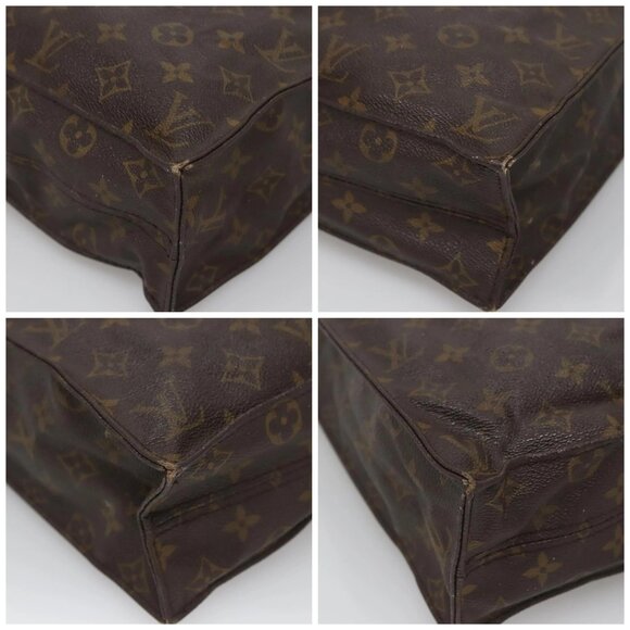 LOUIS VUITTON Monogram Sac Plat Hand Bag M51140 LV Auth 138697 - Picture 16 of 16